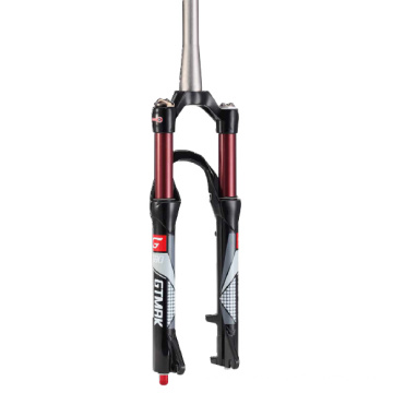 Air Spring Suspensión de aleación de magnesio 26 &quot;/ 27.5&quot; bicicleta de horquilla delantera